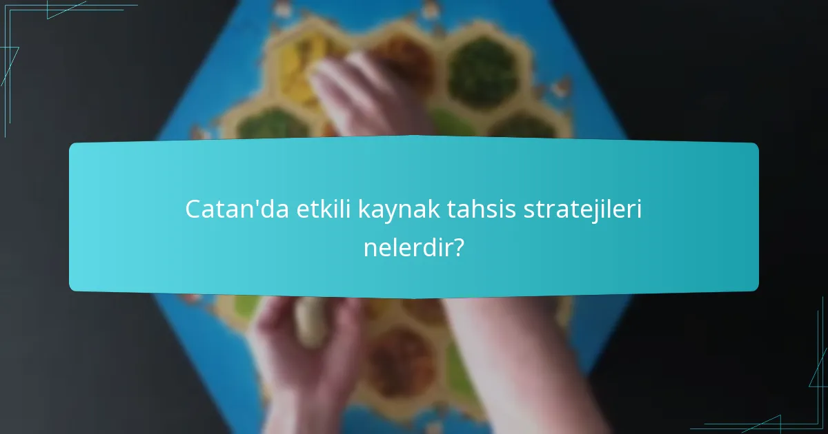 İnşaat, Catan’da nasıl avantajlar sağlar?